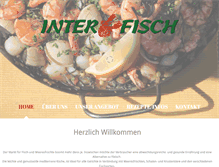 Tablet Screenshot of inter-fisch.de